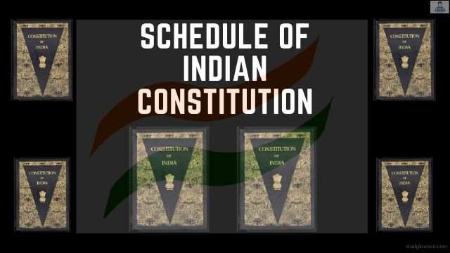 Schedule of Indian Constitution