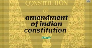 Amendment of Indian Constitution